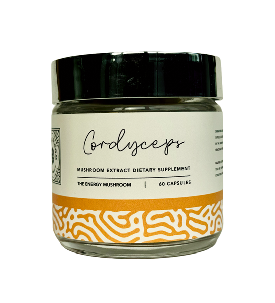Cordyceps - Vegie Capsules - Energy Mushroom