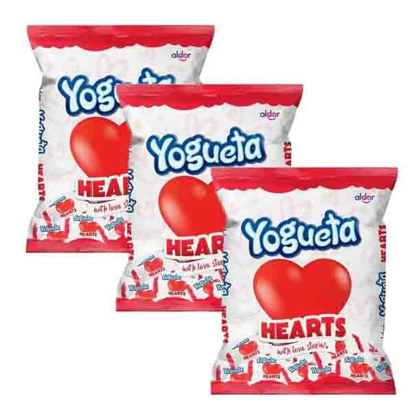 Yogueta Hearts With Love Stories - 3 x 50 Pieces