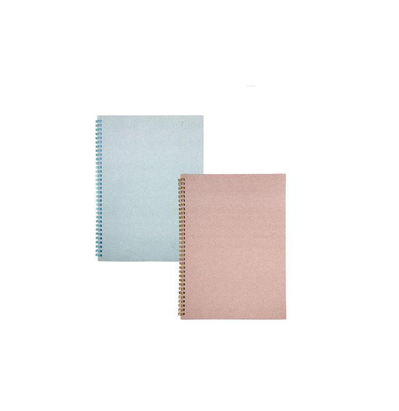 A4 Glitter Novelty 80 Page Spiral Notebook x 2