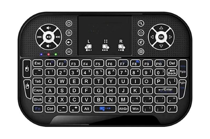Mini Wireless Keyboard With Touchpad 2.4Ghz