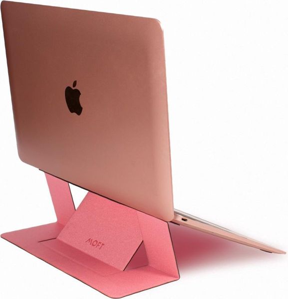 MOFT - Invisible Adhesive Laptop Stand - Pink
