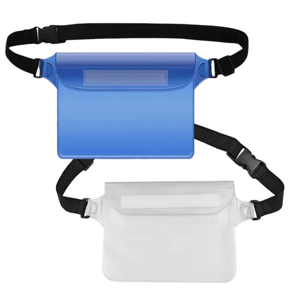 Waterproof Phone Bag - Tourist Beach Swimming Waist Bag-2Pcs