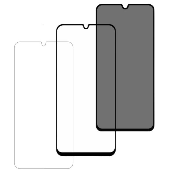 Screen Protector Compatible with Samsung Galaxy A04/A04E - Pack of 4 Tempered Glass