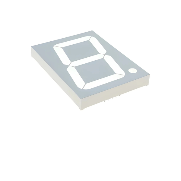 SA40-18SRWA 1 Digit 7-Segment LED Display 4" Super Bright Red 26,000 cd CA