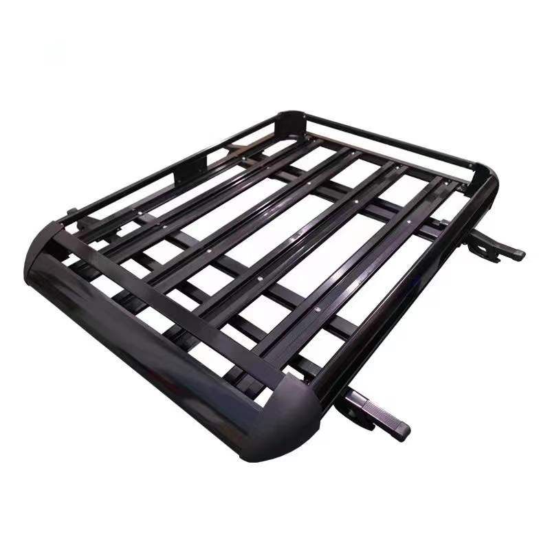 Universal Aluminum Alloy Luggage Basket For SUV Roof Rack -Double Deck ...