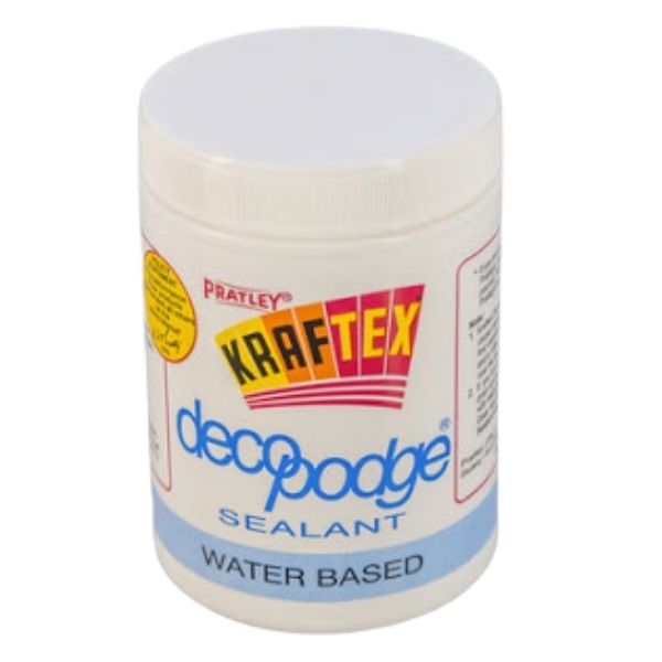 Pratley - Kraftex Decopodge / Decoupage Waterbased Sealant - 1 Litre