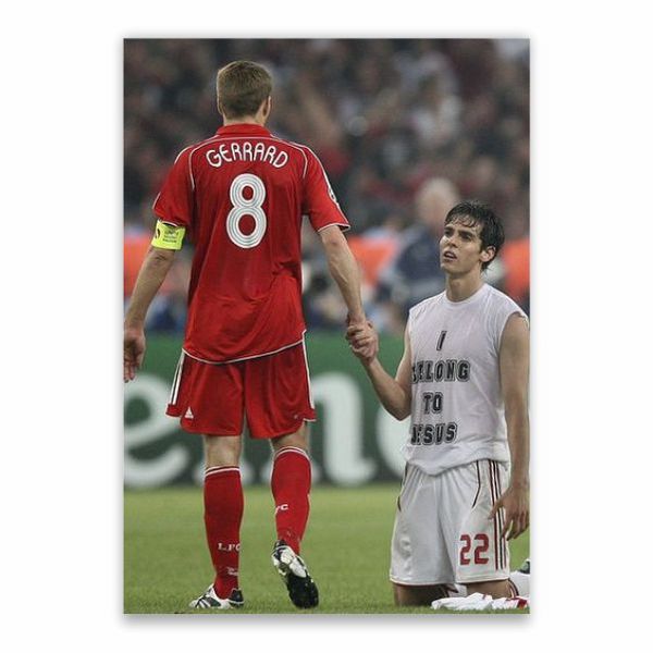Gerrard And Kaka Poster - A1