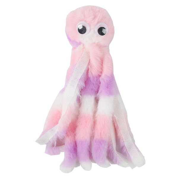 Catnip Octopus Cat Toy - Soft Plush Interactive Cat Chew Toy with Catnip