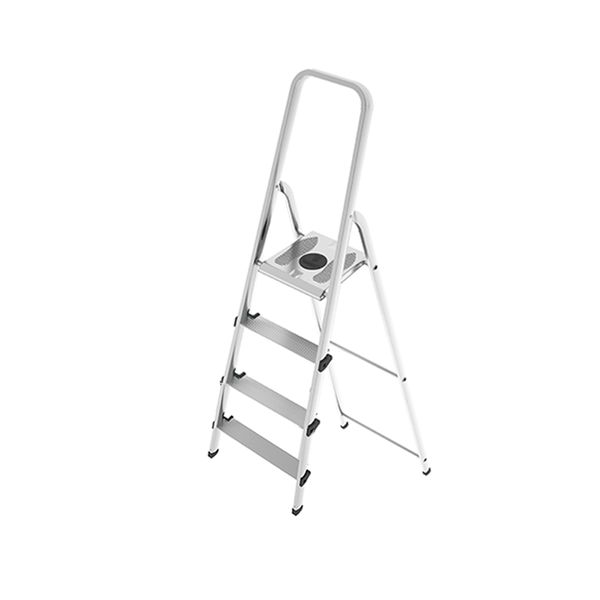 Colombo 84cm 4-Step Non-Slip Aluminium/Steel Ladder Stark