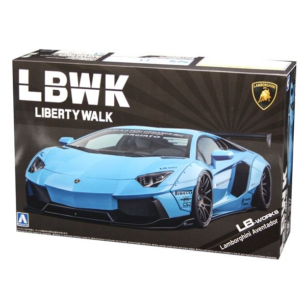 Aoshima 05989 1/24 LB Works Aventador Ver.1