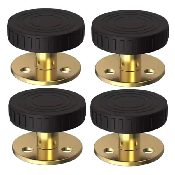 Decor Adjustable Furniture Support Legs With Non-Slip Base 4pcs - 4cm