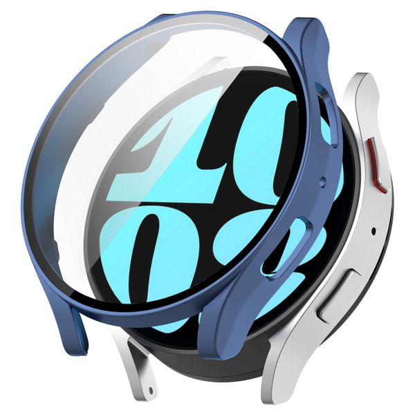 Full Protective Case Compatible With Samsung Galaxy Watch 6 40mm-Blue