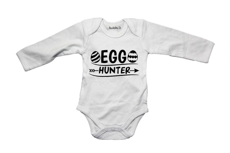 Egg Hunter - Easter - Long Sleeve - Baby Grow