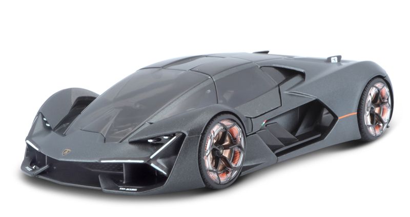 Bburago 1/24 Lamborghini Terzo Millennio (19cm Long) - Grey