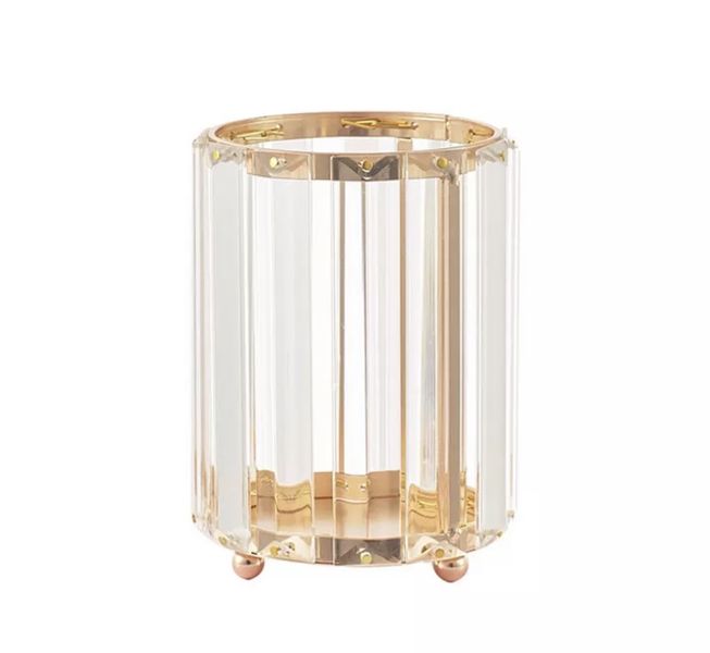 Makeup Brush Holder, Organiser, Pen Holder - Gold