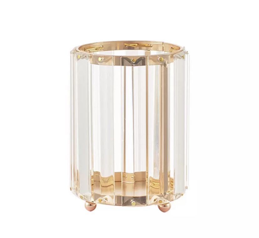 Makeup Brush Holder, Organiser, Pen Holder Gold Buy Online in South