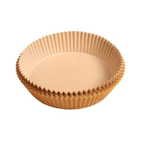 50-Pack Round Air Fryer Parchment Paper Liners