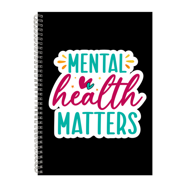 Memories A4 Notebook Pad Trendy Positive Vibes Graphic Design Present 032