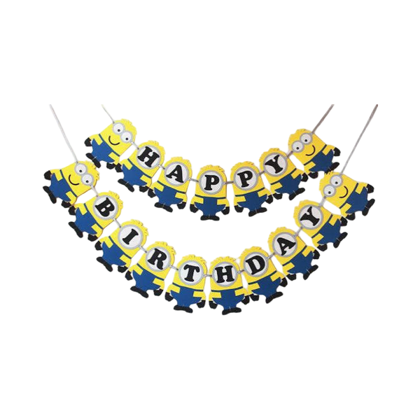 Ultimate Minion Birthday Banner