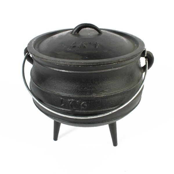 LK's Potjie Pot No 4 - Size 9.3 Litre
