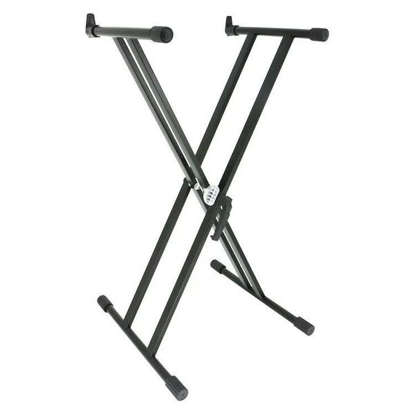 High Quality Keyboard Double X Stand-Black