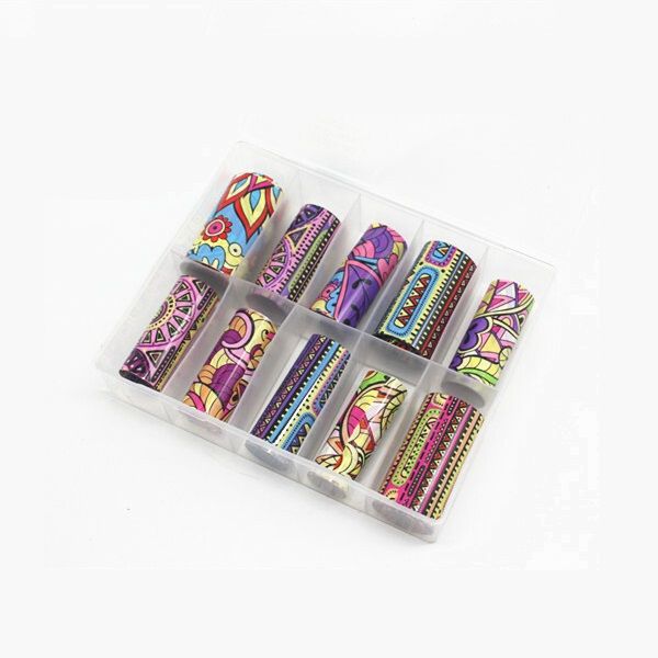 iMbali Nail Foil Transfer Sticker, Nail Decals - NP14049