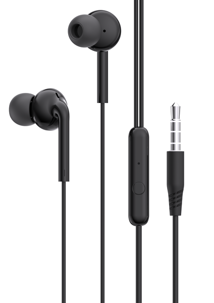 TechZA Earphones with Microphone - 3.5mm Jack - Hi-Fi Stereo Sound TZ-HF08