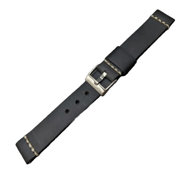 Genuine Leather Watch Strap Heavy Duty 18mm