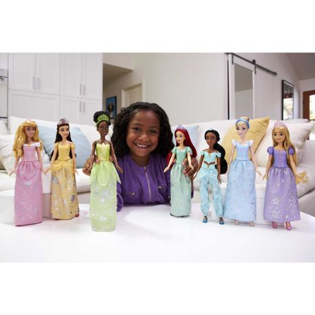 Set of 7 disney best sale princess dolls