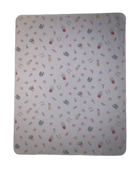 Olive Tree - Waterproof Nappy Changing Pad / Baby Mattress Liner - Flower