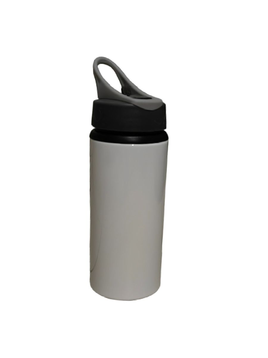 White Aluminum Flask with Straw Shop Today. Get it Tomorrow