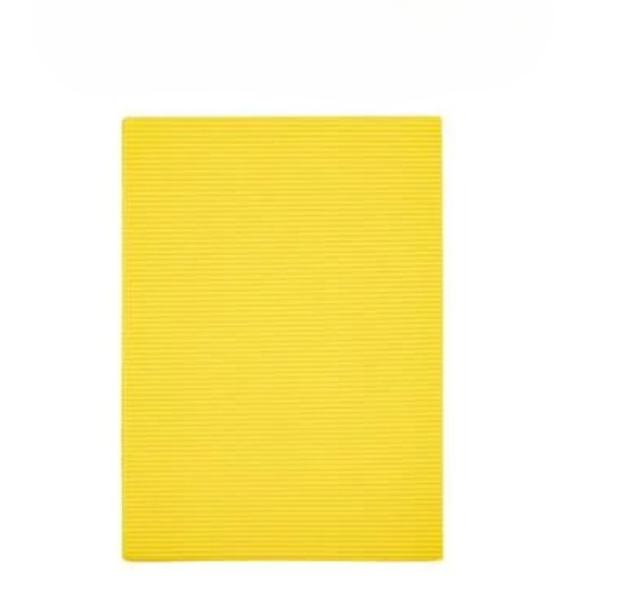A2 160gsm Corrugated Craft Board - Bold Yellow for Art &amp; Displays