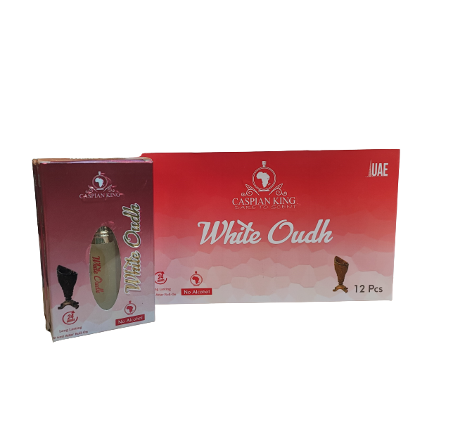 Oud Perfume Roll-on 6ml - White Oudh - 12 Pack