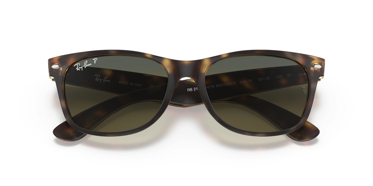 Ray-Ban New Wayfarer RB2132 894/76 55 Polarized Sunglasses