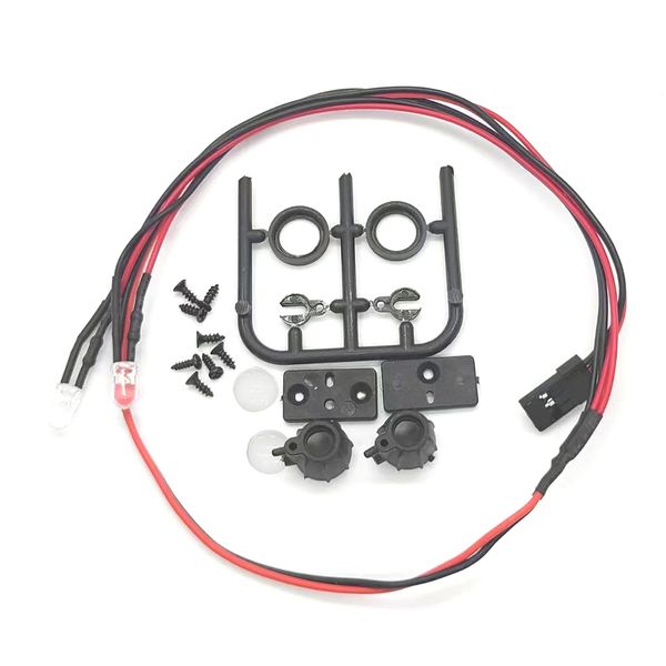 Roof Light Luggage Rack Led Spotlight Base for Scx24 Rc Car Square