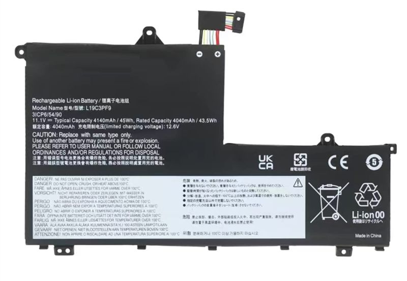 Battery for ThinkBook 15-IML, 14-IIL Series L19M3PF9 L19C3PF9 - Compatible