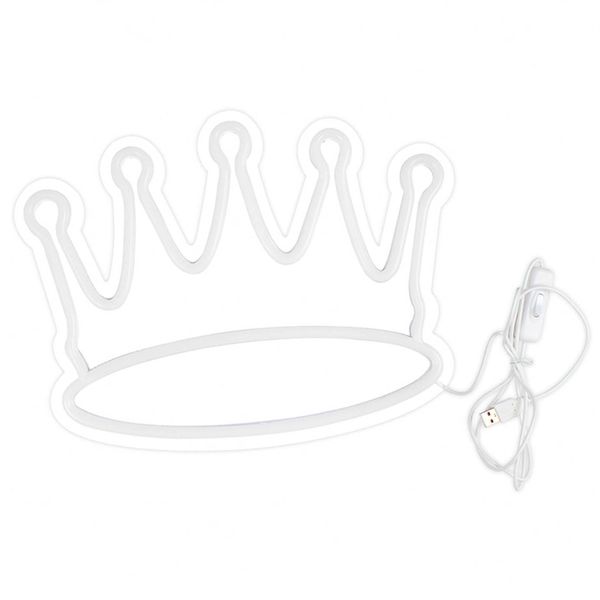 Crown Neon Signs Led Crown Neon Light Large Wall Hanging Lights