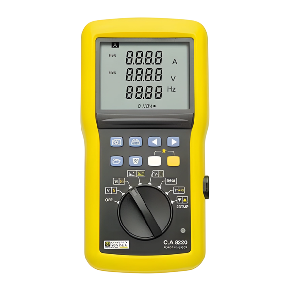 CA8220 Digital Power Meter 600V AC/DC 40-70Hz with LCD Display