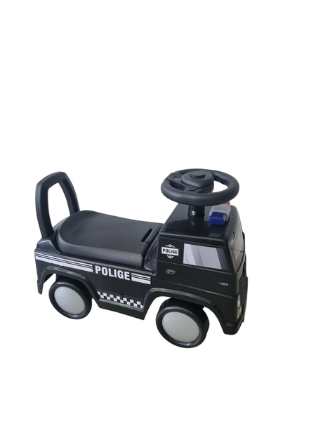 Police Ride on Car Black with Sound 2-4 Years