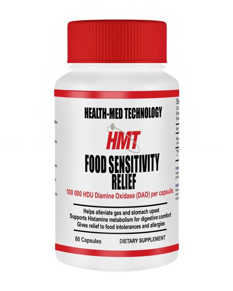 HMT Food Sensitivity Relief (DAO-Diamine Oxidase) 60's