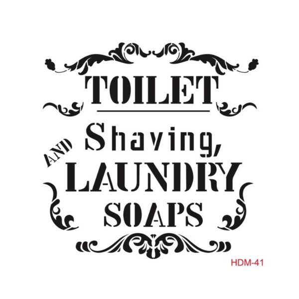 Cadence Stencil Bathroom