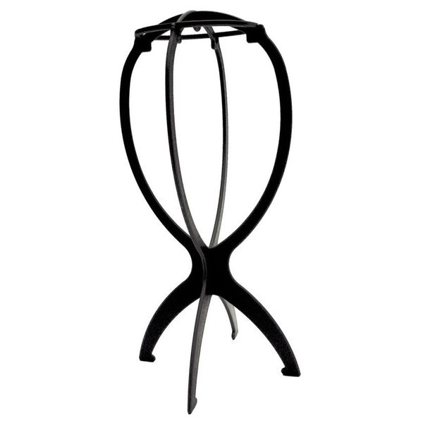 Mellow Online Collapsible Plastic Wig Stand - Black