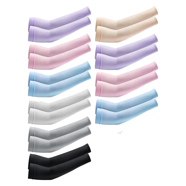 Cooling Arm Sleeves Uv Protection Warmers Sleeves Random Color