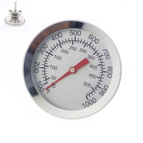 BBQ Thermometer Oven Temperature 50 500 C Chart Gauge Barbecue Temp Gauge