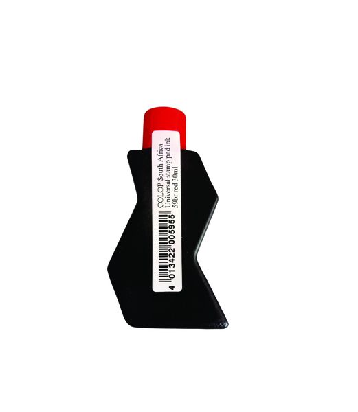 ALPHA - #59 UNIVERSAL STAMP PAD INK - RED - 30ml
