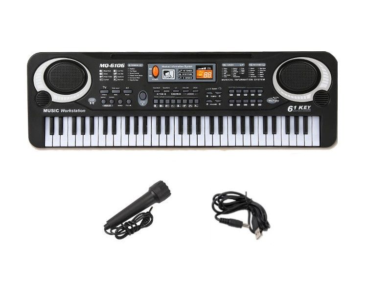 Olive Tree - 61-Key Keyboard Multi-Functional Piano Baby &amp; Toddler Toy