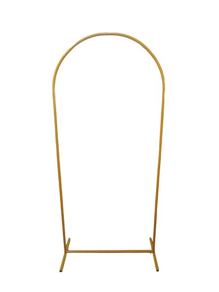 Ballon Party Arch 80cm 1.8 high Gold