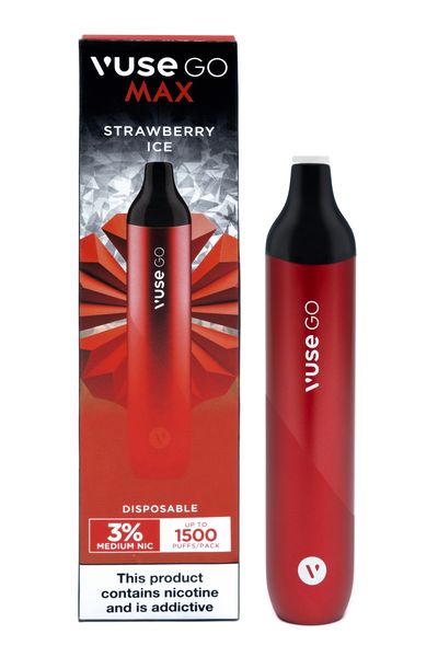 Vuse Go Max Strawberry Ice - 1500 Puffs Disposable 3%