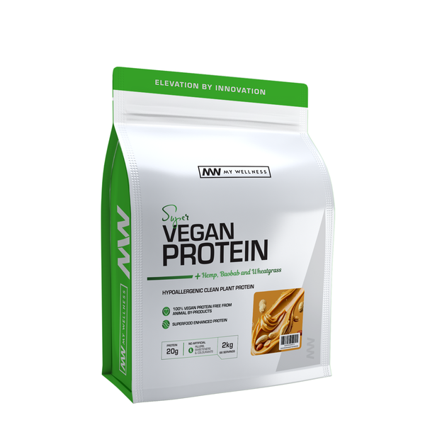 My Wellness Super Vegan Protein 2kg - Peanut Bomb