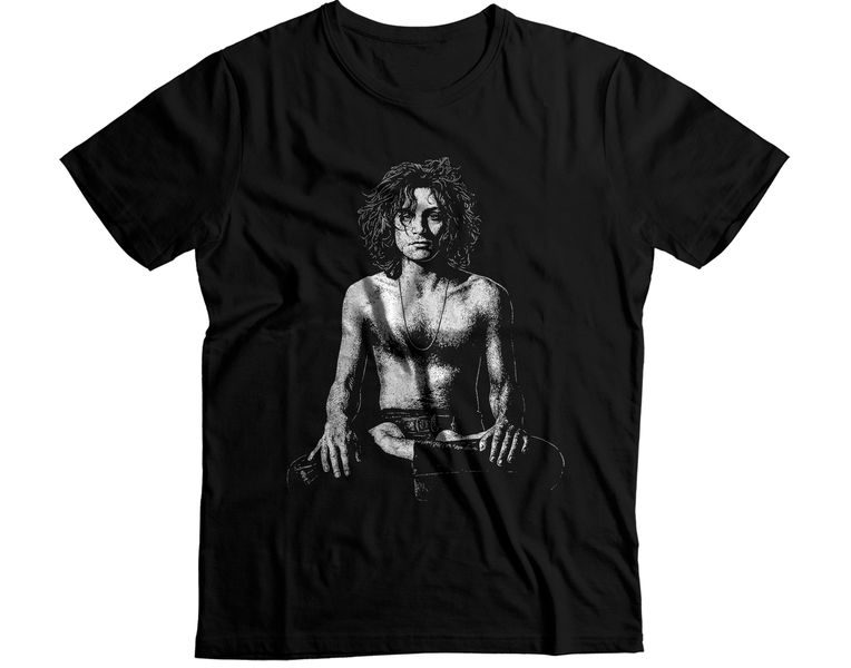 Jim Morrison The Doors Lizard King Rock Icon Graphic T-Shirt